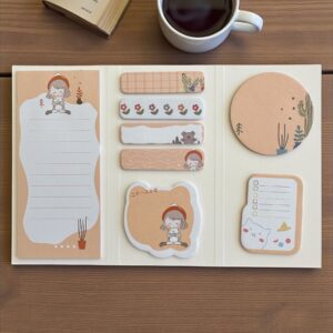 Cartela Post-it Cute